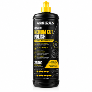 OBSIDEX Professional Medium Cut Polish – Effective Defect Removal P2500–P3000 Sanding Mark Elimination High Gloss Finish