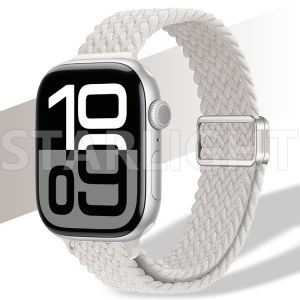 Cho dây đeo iWatch 40mm 41mm 44mm 45mm 42mm 46 49 Nylon Vòng đeo tay iWatch sê-ri 10 9 8 7 6 5 4 3 2 1 SE siêu 2 ban nhạc mỏng bện dây đai