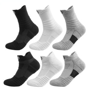 Free Size Mens Basketball Socks: Breathable & Hygroscopic Deodorant Socks