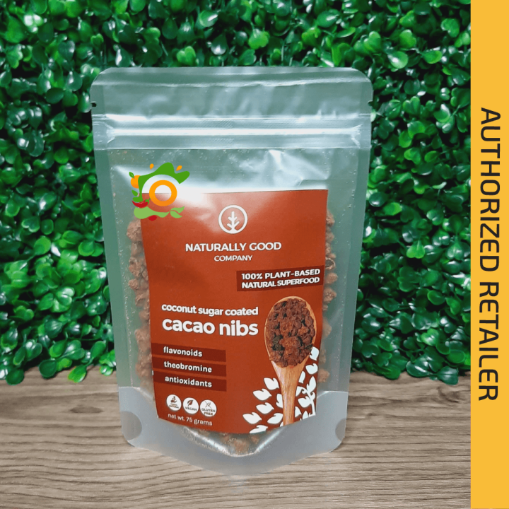 Coconut Sugar Coated Cacao Nibs by Naturally Good Company 75g Lazada PH