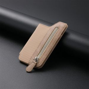 NOVAWEAR Men Women Adhesive Mobile Phone Card Bag Sticker Back Cover PU Leathe Phone Pocket Wallet Case Cell Phone Pouch Phone Wallet Stick Phone Card Holder