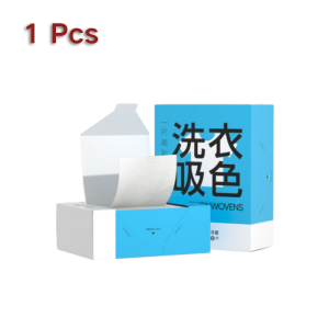 Anti-Dyeing Laundry Color Absorption Paper Preserve Fabric Color Fits Washing Machine Use Non-Woven Color Absorbing Film