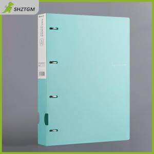 【SHZTGM】 โฟลเดอร์4รูรูปตัว D แบบพกพาโฟลเดอร์จัดเก็บเอกสารแบบหลวมๆ A4กระเป๋าใส่เอกสารนักเรียนทดสอบการจัดเก็บกระดาษอุปกรณ์การจัดการสำนักงาน