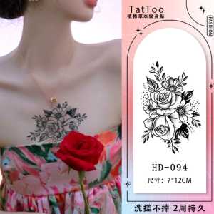 Tatto Temporary Fruit Ink Tato Temporer Semi Permanen Tatto Butterfly Tato Tangan Tahan Lama Uk 10 X 6 cm