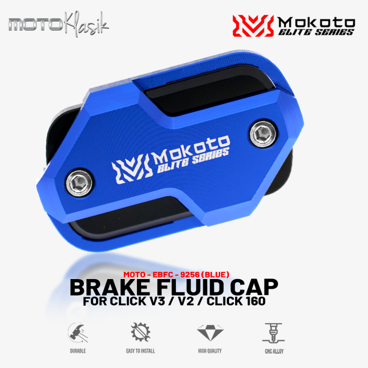 MOKOTO ELITE SERIES HONDA CLICK V3 / V2 / 160 BRAKE FLUID OIL CAP