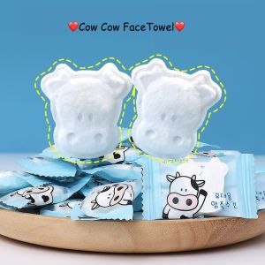 [READY STOCK] One Time Use Disposable Portable Compress Cotton Face Towel
