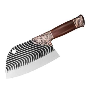 มีดสไตล์ญี่ปุ่น มีดทำครัว ชุดมีดปังตอ มีดปังตอสับกระดูก มีดแล่ เกรดพรีเมี่ยม สแตนเลสคุณภาพดี มีดหั่นหมู