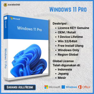 Microsoft Windows 11 Pro Original Digital Licence Key Lifetime – OEM/Retail Key