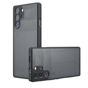 ฝาหลังเคสสำหรับ ZTE Nubia Red Magic 10 Pro + Red Magic10 Pro + ผิวด้านแบบเกล็ดน้ำแข็ง/ชัดเจนป้องกันสีเหลืองป้องกันการเกิดลายนิ้วมือสี่มุมรองรับการกระแทกเคสป้องกันการกระแทกการตกป้องกันการกระแทก