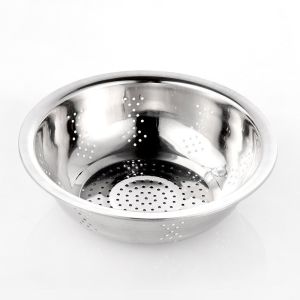 Stainless Steel Rice Sieve Strainer Fruits Vegetables Draining Basket Multi-Use Food Washing Colander Kitchen Gadgets