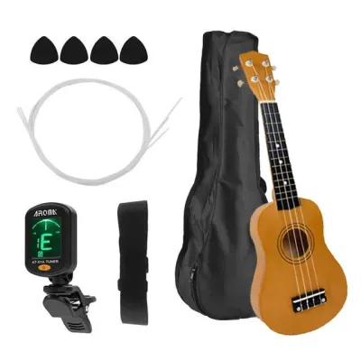 (พร้อมส่ง) เสียงดีมาก อูคูเลเล่ Ukulele ขนาด21/23 นิ้ว soprano โซพราโน่ กีต้าร์ตัวเล็ก รุ่น แถมฟรี!!ปิ้ก+ตารางคอร์ด