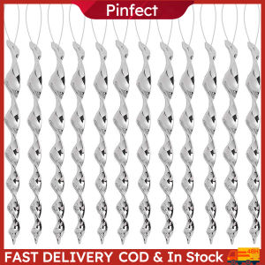 🚚3 Days Arrive🚚 24pcs Bird Repellent Rotating Rod Reflective Spiral Deterrent Control Device