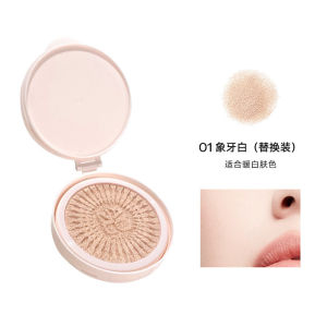 AUZU Soft Silk Mist Long-lasting Cushion Foundation Soft Focus Hydrating Lightweight Long-lasting Natural Clear Fit Moisturizing Cushion Foundation