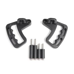 OnlyF U Aluminum Alloy Front Rear Hard Top Grab Handle for Jeep Wrangler JK 2007 2008 2009 2010 2011-2017 Interior Armrests Accessories J6H9P