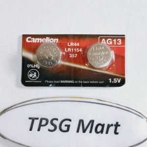Pin AG13 G13 LR44 SR1154 228 SG13 A76 GP76A 357 SR44W SR44SW / Pin 1.5V CAMELION