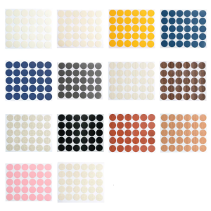 30pcs Self Adhesive Screw Hole Covers Stickers Home Accessory Decoration for Cabinets Desks and Furniture Daily Use