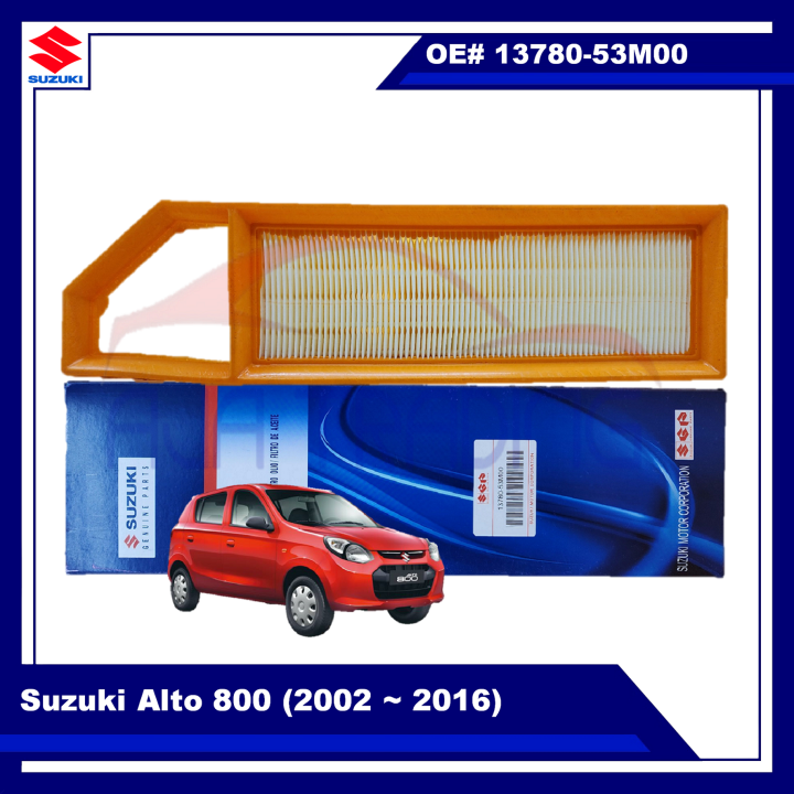 Air Filter for Suzuki Alto 800 (2002-2016) 13780-53M00 Oem Air