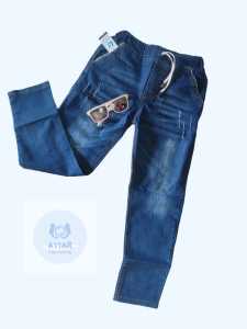 Celana Jeans Blue Panjang Anak Perempuan Cewek Bahan Tebal Kualitas Premium Motif Sobek Street