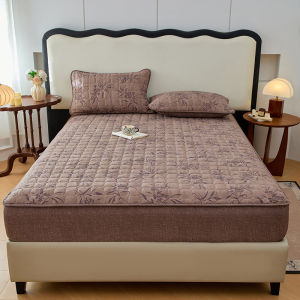 SUNLIGHT HOME Ga Trải Giường bằng vải lanh dày Ga Giường thân thiện với da (5cm-30cm)1m2×2m1m5×2m1m8×2m