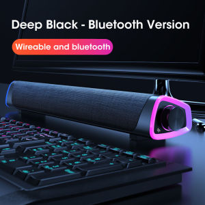 Niye Computer Speaker Bar Stereo Sound Subwoofer Bluetooth Speaker For Macbook Laptop Notebook PC Music Player Wired Loudspeaker
