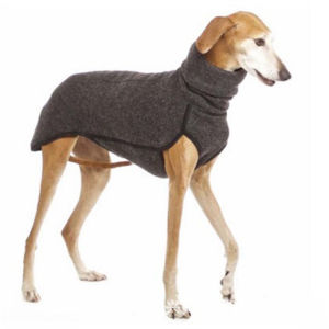 NewDog Spliced Solid Color Warm High Collar Dog Clothing