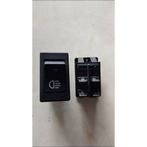 SAKLAR FOGLAMP ON OFF 2 KAKI TOMBOL LAMPU KABUT NINE LUMINOS LB1 DENGAN INDIKATOR LED SWICHT FOGLAMP MOBIL