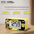 100% Authentic TRANSFORMERS Alarm Clock with Luminous Night Light Kids Clock Anti-fall USB charging Support Wireless/Wired Use 0122. 