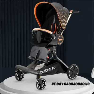 MAGIC STROLLER STROLER ANAK PORTABLE BAOBAOHAO V9 KERETA DORONG BAYI LIPAT MEWAH