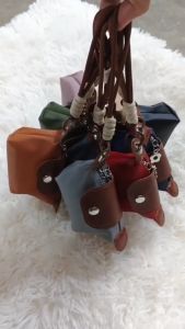 Mini Dumpling Students Wallet Zipper Coin Purse Card Holder Key Earphone Lipstick Storage Bag with Wrist Strap Pouches For Women