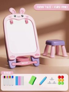 Mainan Anak Magnetic White Board Papan Tulis Magnet