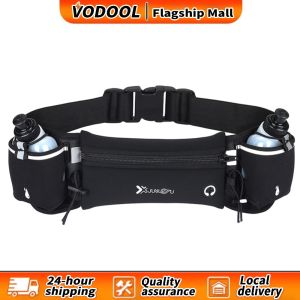 【Fast delivery】 Mens Adjustable Fanny Pack - Crossbody Waist Pouch with Water Bottle Holders for Outdoor Adventures