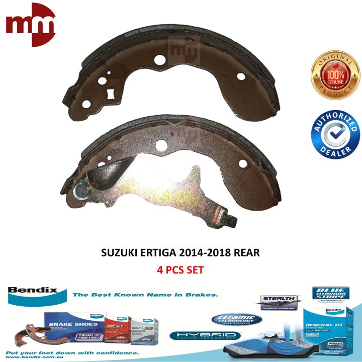 BENDIX Brake Shoes for SUZUKI ERTIGA 20142018 REAR (4 PCS SET) BS5274