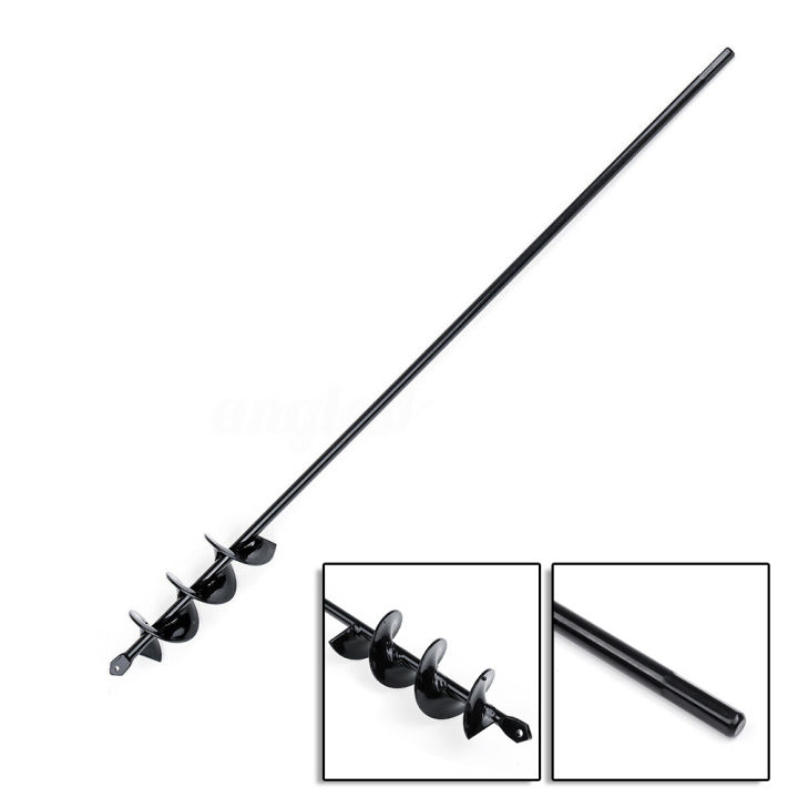 【Unnicoco】Garden Earth Drill Soil Auger Drill Bit Universal For Garden