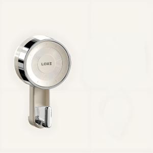 Multifunctional Kitchen 360 Degrees Rotating 6 Hooks Suction Cup Wall-mounted Punch-free Pot Spoon Spatula Storage Rack