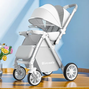 Baby Big Child Baby Stroller Stroller Dining Plate Two-Way Sitable Lying Foldable Lightweight