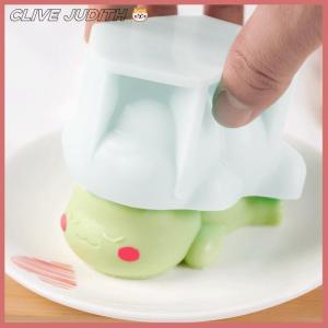 CISWGE Cute Dinosaur Mousse Mold Pudding Silicone Mold Custard Mold Cake Mold Cartoon Green Dino Cake Decoration Baking Bakery Tool
