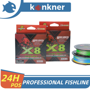 Senar Pancing Jepang PE 8Helai 300m 100m  Max Grag 4kg-45kg Senar Pancing Kuat Dan Anti Keriting Jalinan Memancing Anti Gigitan Kuat Garis