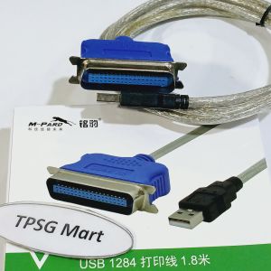 Cáp máy in USB ra Parallel dài 1.8m / Chuẩn USB 1284 to LPT Parallel máy in