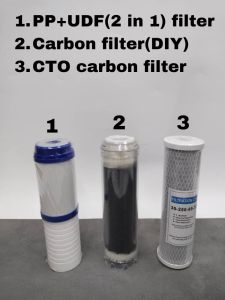 Aquarium Water Filter#16 /3-STAGE FOR AQUARIUM DESIGN Remove Chlorine & Water Aligment WATER FILTER /Water Filtration