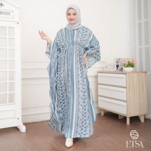 Gamis Lebaran 2024 Clarissa Dress Model Gamis Kaftan by Etsa Official Bahan Rayon Viscose