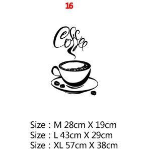 Stiker Dinding Dapur Kitchen Untuk Ruangan Tembok Dapur Rumah Wall Cutting Sticker Tembok Kaca Keramik Dekorasi Aksesoris Dapur Rumah Bahan Vinyl Anti Air