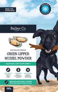 15% OFF[5.5 SALE]Bailey+Co Mussel Powder For Dogs 150g