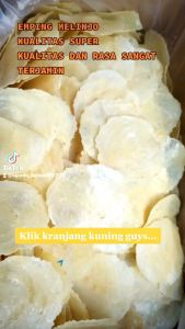 Emping Melinjo Mentah Ukuran Sedang 1Kg Kemasan Kardus