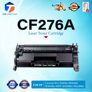 หมึกเทียบเท่า CF276A 76A/276A/CF-276A (พร้อมชิปใช้งาน) FOR HP LaserJet Pro M404/M428