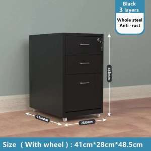 ห้องนอนโต๊ะข้างเตียง 3/5/6 ชั้นตู้ลิ้นชักเหล็ก ตู้เก็บเอกสารเหล็ก ลิ้นชักเก็บของล็อคและล้อ ตู้เก็บของสำนักงาน
