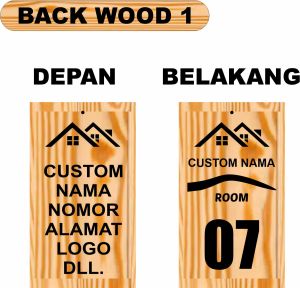 Gantungan Kunci Kamar Kos Hotel Penginapan Losmen Loker Pabrik