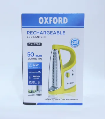 OXFORD OX8787 RECHARGEABLE LED LANTERN LAMP