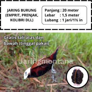 JARING BURUNG EMPRIT JARING BURUNG PIPIT JARING BURUNG KECIL JEBAKAN BURUNG PIKAT