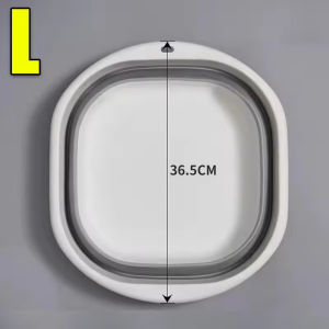 Buy 1 get 1 Multi-Purpose Silicone Basin Washable Basin Foldable Travel Friendly Durable Laundry Basin