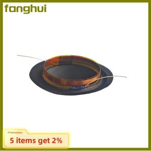 fanghui 1ชิ้นอุปกรณ์ DIY แบบกลับด้านในทิศทางเดียวกัน KSV เสียงแหลม25.5มม. ทวีตเตอร์ขดลวดเสียง6OHM 8ohm เยื่อหุ้มไหม